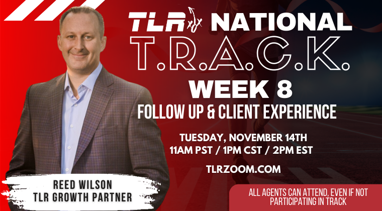 
TLR: Track Week 8: Follow up & Client Experience